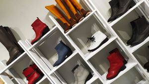 Boots at Anima Shoes in St Petersburg