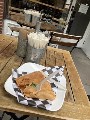 Vegan crepe  at Jammin' Crepes in Princeton