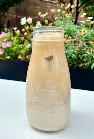 Iced oat latte  at tigertörtchen in Berlin