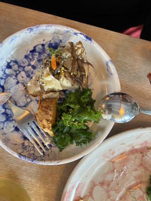 Brunch divided between two  at Pequeno Café e Bistrô - Arroios in Lisbon