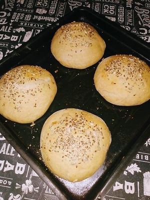 Panes de hamburguesas at Sano y Delicioso in Buenos Aires