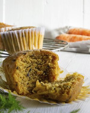 Muffins de zanahoria. También tienen de limón, chocolate, vainilla, naranja y banana. Incluso podés encontrarlos en su versión XXL 😍 at Green Palace Food in Buenos Aires
