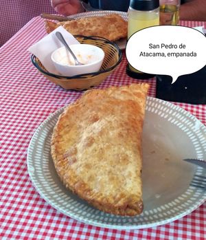 Empanadas :) at Estrella Negra in San Pedro De Atacama