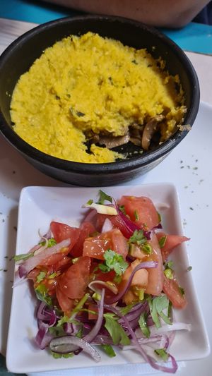 Pastel de Choclo at Estrella Negra in San Pedro De Atacama