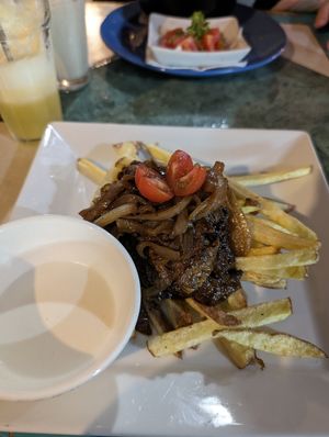 Delicious Saitan at Estrella Negra in San Pedro De Atacama