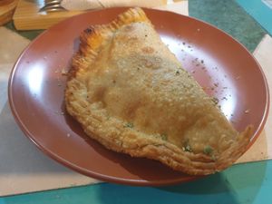 Empanadas chilenas at Estrella Negra in San Pedro De Atacama