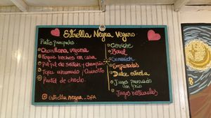 Menu December 2025  at Estrella Negra in San Pedro De Atacama