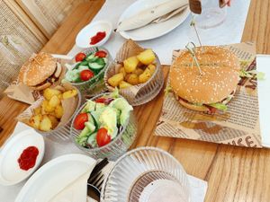 Burgers  at Vegegood 素来很好 in Shanghai