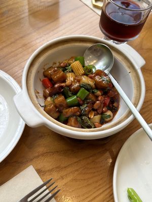 Set lunch Kong bao   at Vegegood 素来很好 in Shanghai