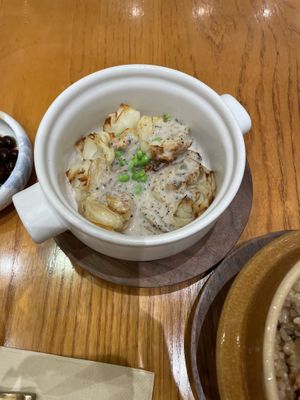 Lily flower in truffle sauce  at Vegegood 素来很好 in Shanghai