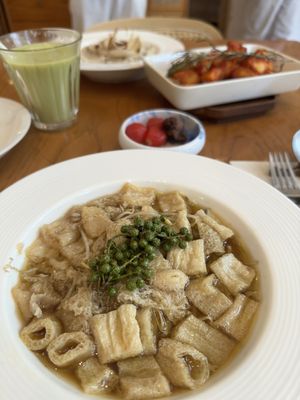 i believe this was the dish that almost took me out 🥜  at Vegegood 素来很好 in Shanghai