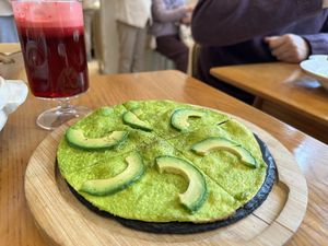 Green crepe  at Vegegood 素来很好 in Shanghai