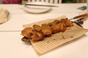 mushrooms at Vegegood 素来很好 in Shanghai