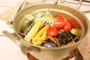 "fish" bowl at Vegegood 素来很好 in Shanghai