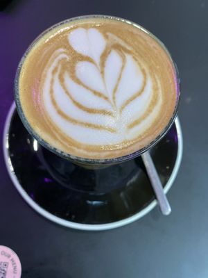Soya latte at 17 Grams in Brighton
