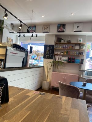 Beautiful Cafe!  at 17 Grams in Brighton