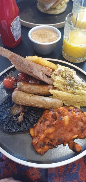 Plant fry up at 17 Grams in Brighton
