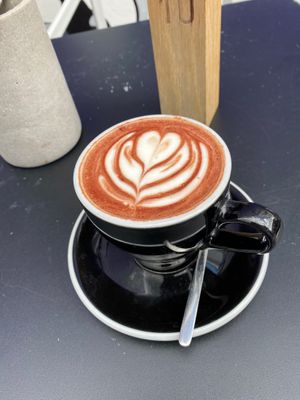 Vegan hot chocolate  at 17 Grams in Brighton