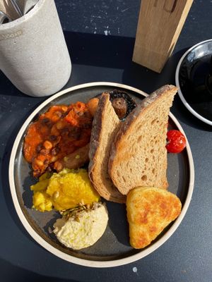 Vegan fry up  at 17 Grams in Brighton