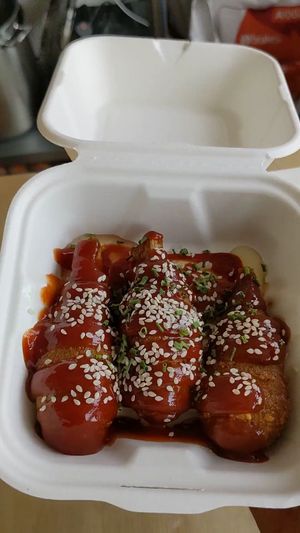 BBQ Jackfruit Wingz at Huns in Leicester