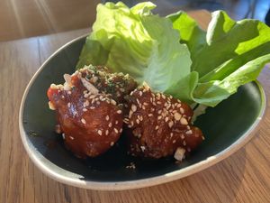 Korean Style Fried Cauliflower   at Little Tree Food 小小樹食 - Xiǎo Xiǎo Shù Shí in Taipei