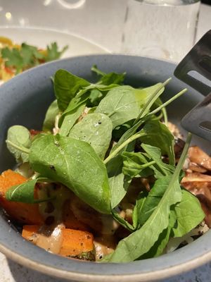 Salad - 380k appetizer size, but delicious  #Veganuary at Little Tree Food 小小樹食 - Xiǎo Xiǎo Shù Shí in Taipei