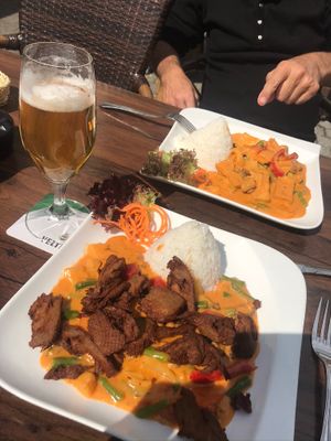 Vegetarian mock duck  at Annam Sushi & More in Kehl