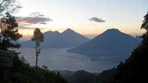 Lake Atitlan. Lake Awesome! at Salud Para Vida in San Pedro La Laguna