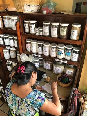 Gigantic Bulk Section at Salud Para Vida in San Pedro La Laguna