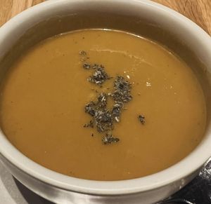 Butternut Squash soupp  at True Food Kitchen in Garden City