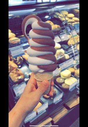 Coconut milk soft serve! #Veganuary at The Wedge Community Food Co-op in Minneapolis