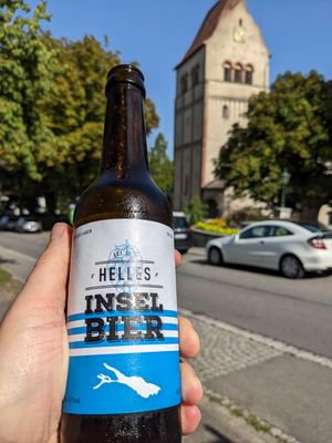 Prost vom Café am Kloster! at Café am Kloster in Reichenau