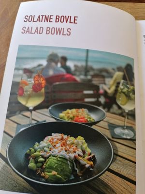 Salads at Cafinho in Piran