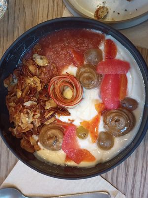 Yogurt with granola at Frank. in Brussels