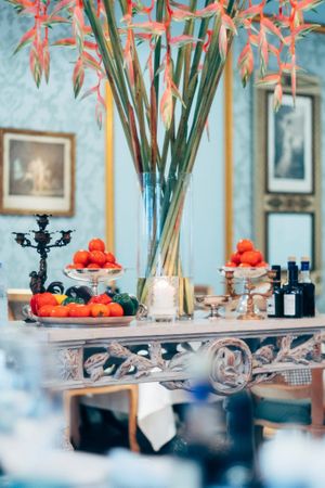 Interior at Pizza Massilia in Bangkok