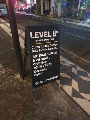  at Level Up Board Game Cafe in Seminyak