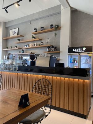 The cafe  at Level Up Board Game Cafe in Seminyak