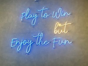 Upstairs wall art 😃   at Level Up Board Game Cafe in Seminyak