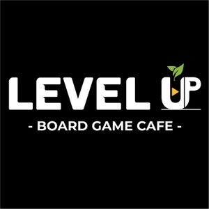 Logo at Level Up Board Game Cafe in Seminyak