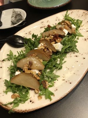 Pear salad at Street & Soul in Toledo
