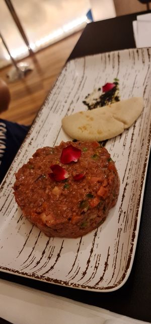 Steak tar tar Beyond at Street & Soul in Toledo