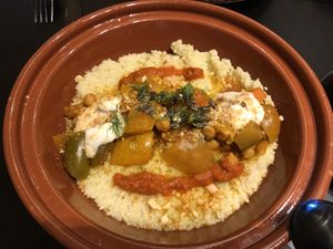 Tajin vegetariano at Street & Soul in Toledo