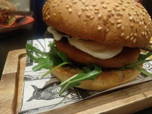 New York Chicken Burger at Street & Soul in Toledo