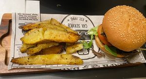 New York chicken burger at Street & Soul in Toledo