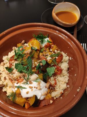 Tajin vegetariano at Street & Soul in Toledo