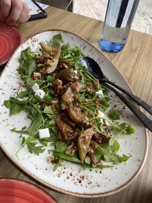 Pear salad  at Street & Soul in Toledo