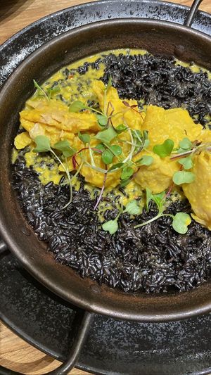 Arroz negro at Street & Soul in Toledo