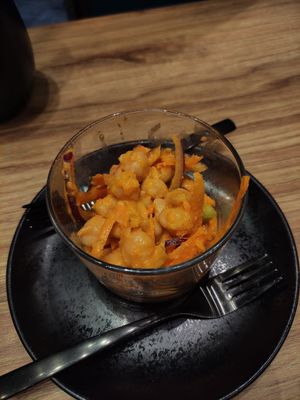 Chickpea starter at Street & Soul in Toledo