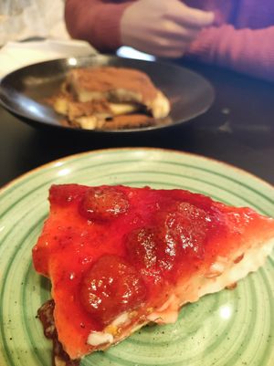 Tarta de queso #Veganuary at Street & Soul in Toledo