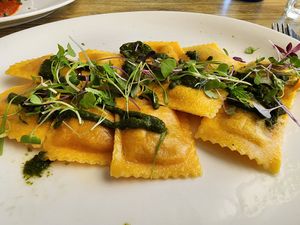 Ravioli at Street & Soul in Toledo